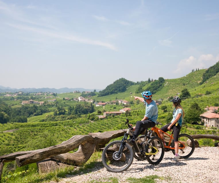 Valdobbiadene: e-bike Tour on the Prosecco Hills - A Wine and Local Food Pause