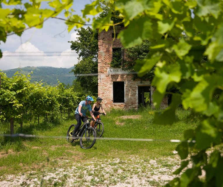 Valdobbiadene: e-bike Tour on the Prosecco Hills - From Montebelluna Station to the RideAlone Base