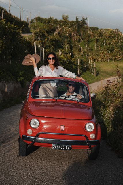 Valdobbiadene: Prosecco hills with the vintage 500 - Why the vintage Fiat 500 changes the drive