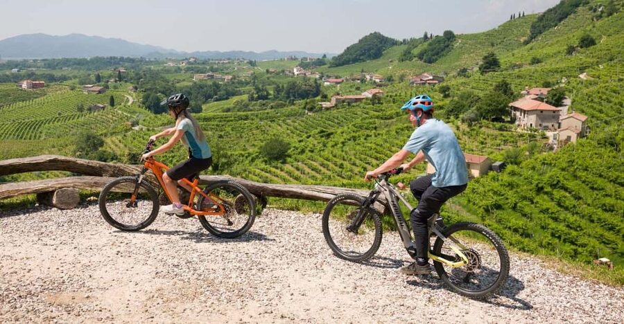 Valdobbiadene: self-guided e-bike tour in the Prosecco Hills - How the e-bikes change the ride