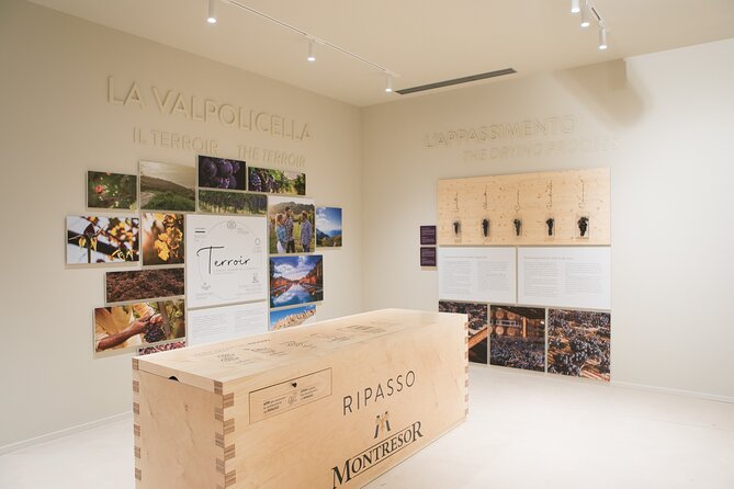 Valpolicella Wine Experience at Montresor winery - The sensory room turns tasting into a game