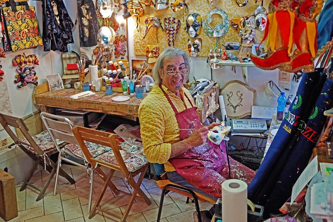 Venetian Carnival Mask Making Class in Venice, Italy - What happens near Piazza San Marco