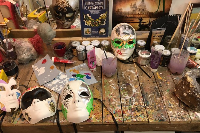 Venetian Carnival Mask Making Class in Venice, Italy - Your finished mask and the souvenir value