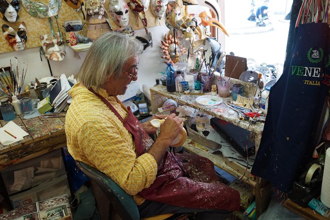 Venetian Carnival Mask Making Class in Venice, Italy - Timing, transport, and practical details