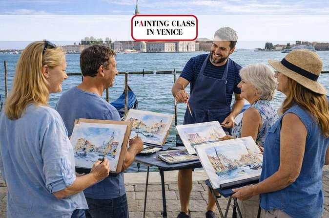 Venetian Watercolors Painting Workshop at the Historic Art Circle - The Dorsoduro setting is part of the lesson