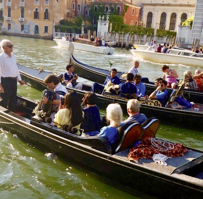 Venice: 30-Minute Gondola Ride on Grand Canal with Serenade - Peggy Guggenheim Collection from the water