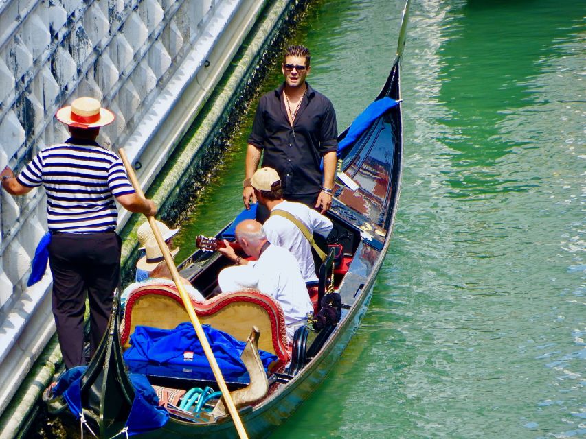 Venice: 30-Minute Gondola Ride on Grand Canal with Serenade - Punta della Dogana and the smaller canals
