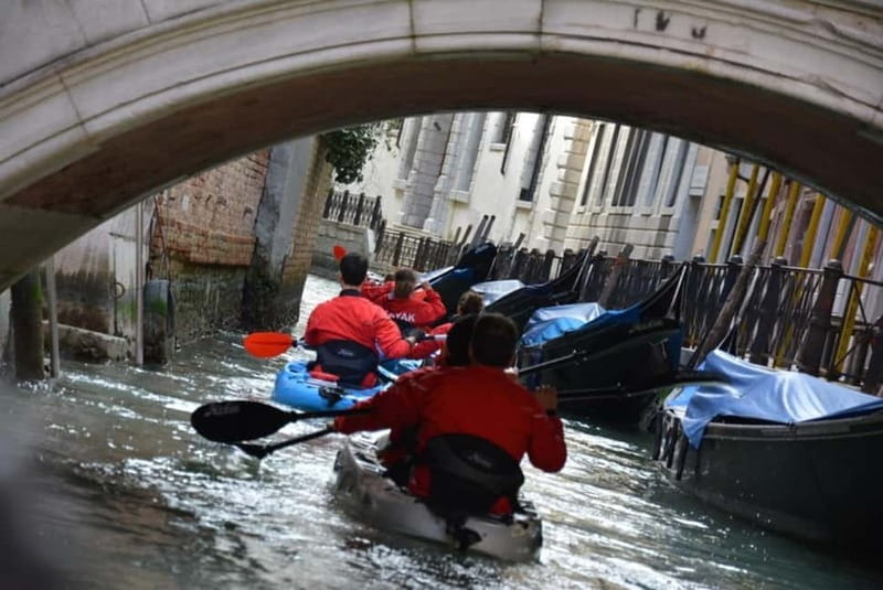 Venice: 60' Quick Kayak Tour of Venice with guide - Venice from water level, not bridge level