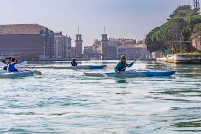 Venice Beginner’s Kayak Tour: train & visit the Medieval Arsenal
