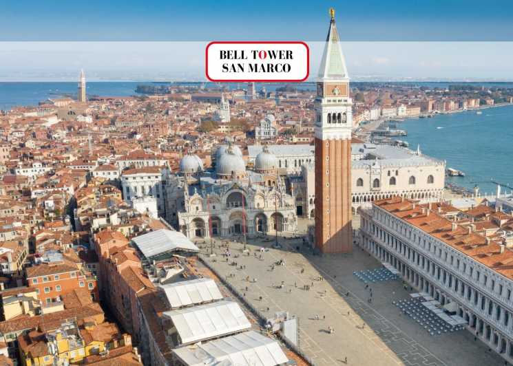 Venice: Bell Tower & St Mark's Square History Gallery Ticket - Skip the queue and enter St. Mark’s Bell Tower