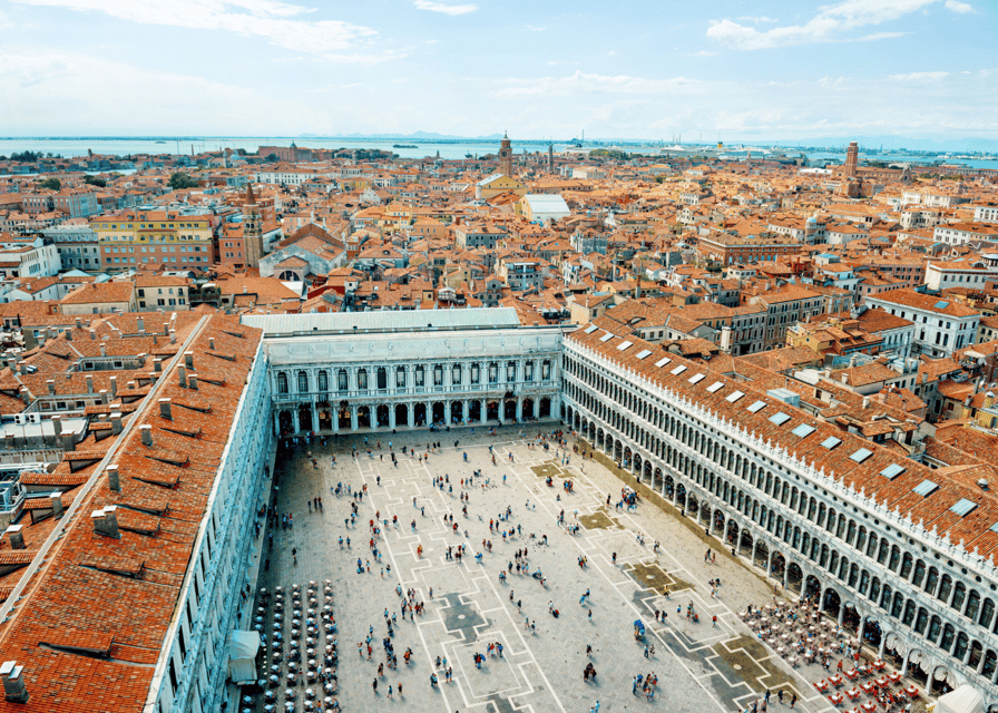 Venice: Bell Tower & St Mark's Square History Gallery Ticket - What you can see from 98 meters