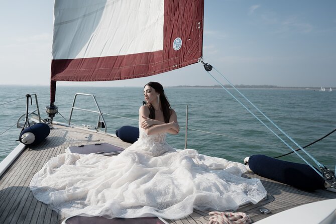 Venice Boat Tour with Aperitif and Music on a Sailing Boat - San Giorgio Maggiore across the basin