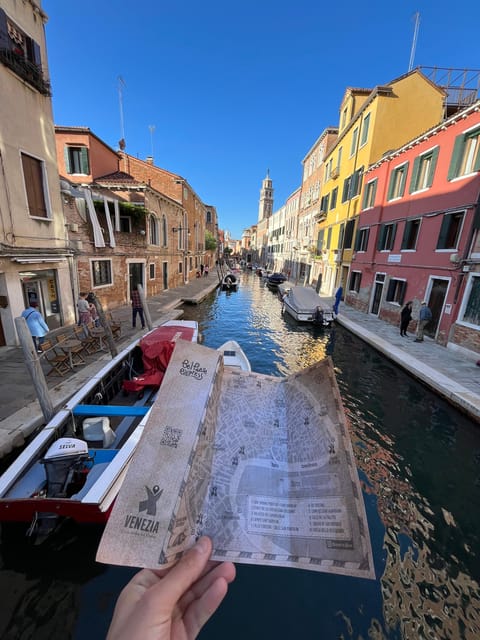 Venice City Escape: "Hunting for L'Omo dal Capelon" - Language, timing, and booking details