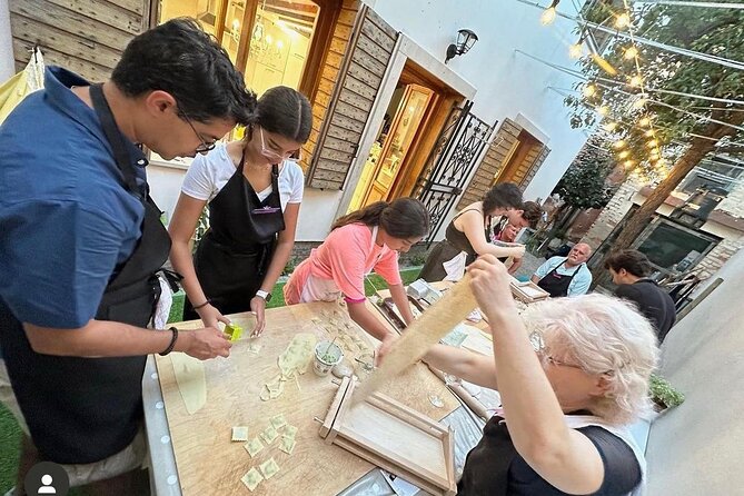 Venice Cooking Class in Mestre – Pasta & Tiramisu, wine and more - Making ravioli, gnocchi, and fresh pasta