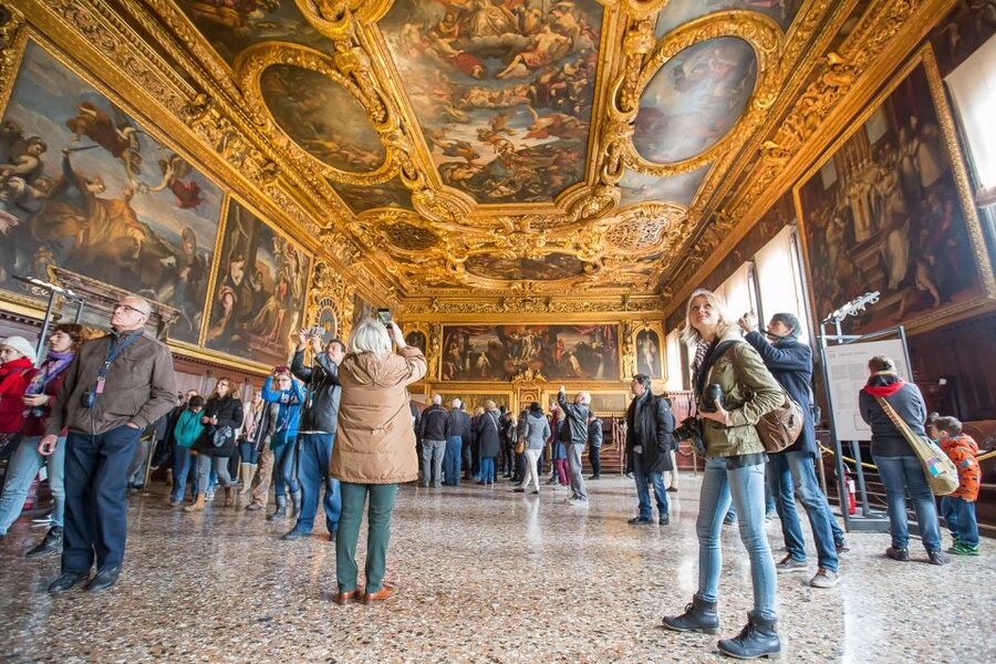 Venice: Doge's Palace Reserved Entry Ticket - Paintings, armory, and the prison route