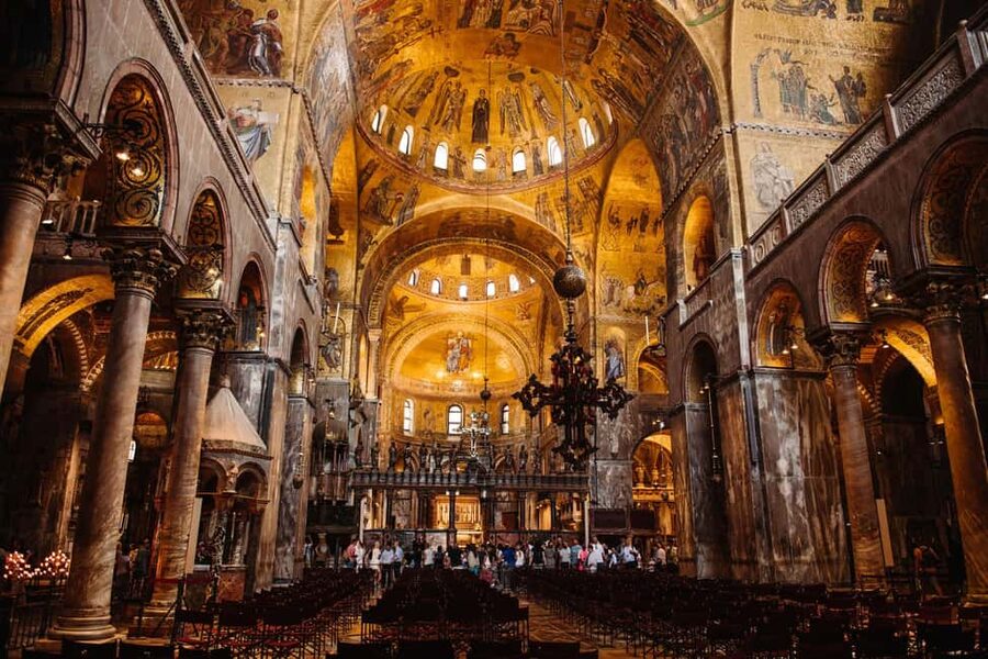 Venice: Doge's Palace & St Mark's Tour with Upgrade Option - St. Mark’s Basilica reveals Venice’s eastern connections