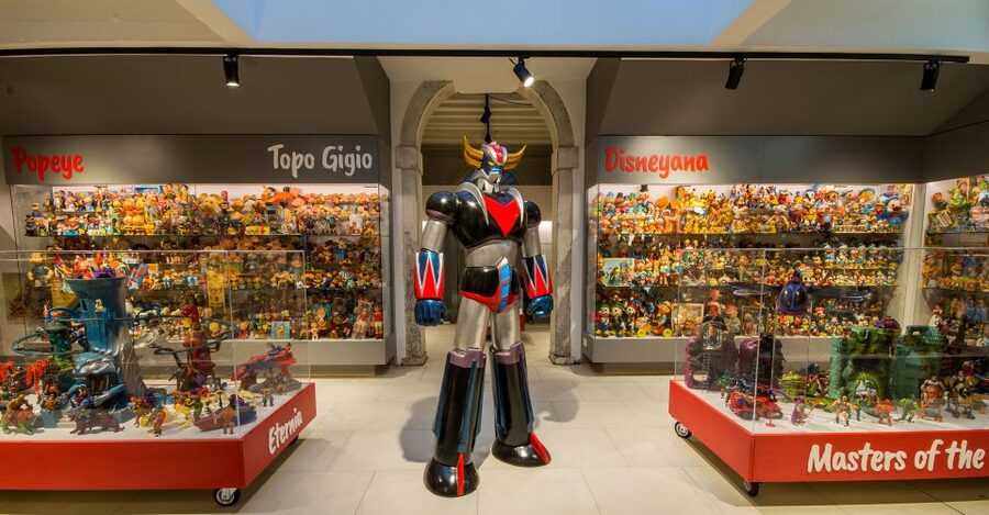 Venice: Entry Ticket to the Creature di Gomma Exhibition - The first rooms: action figures, cartoons, and film characters