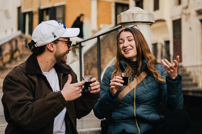 Venice Evening Food Tour: Bites, Drinks & Sit-Down Dinner - Stop two: fish cicchetti and an ombra