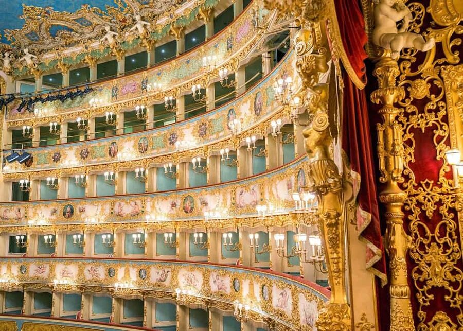 Venice: La Fenice Theater Tour - Sitting in the auditorium