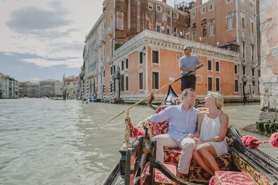 Venice: Private Gondola Ride with Photo Shoot - Through Venice’s grand waterways and quieter corners