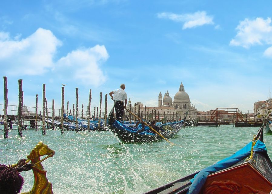 Venice: Private Gondola Tour - Turning into Venice’s smaller canals