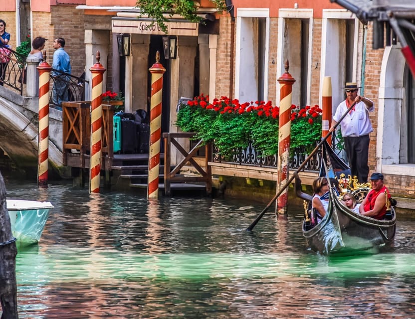 Venice: Private Grand Canal Gondola Ride from Rialto - Turning Into Venice’s Inner Canals