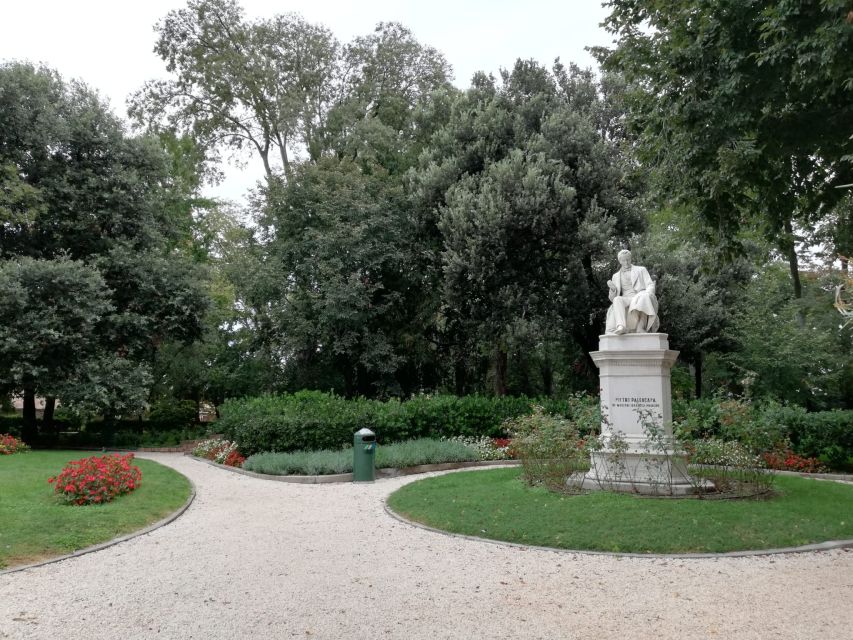 Venice: Secret City Gardens Walking Tour - A monastery garden with a lagoon terrace