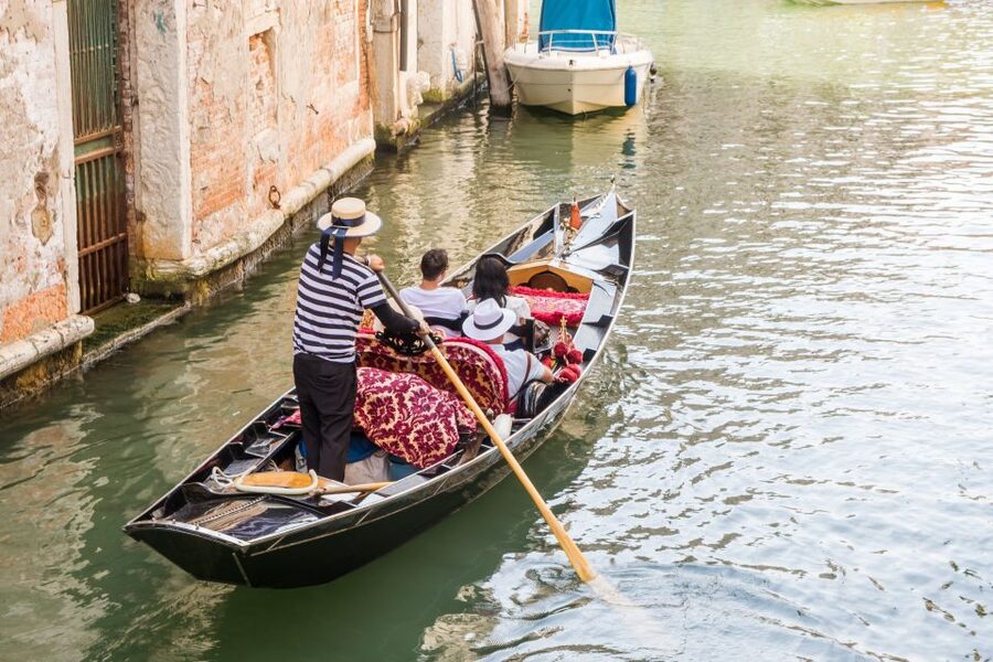 Venice: Shared Gondola Ride Across the Grand Canal - Campo San Luca, Campo Manin, and the smaller waterways