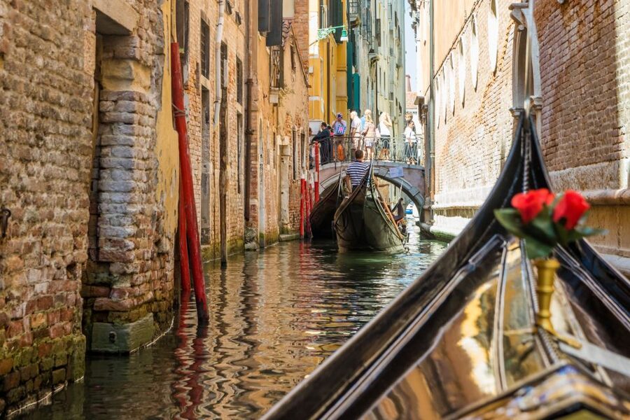 Venice: Shared Gondola Ride Across the Grand Canal - Sharing the gondola with other people