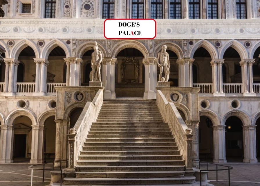 Venice: St Mark's Basilica, Doge Palace, & Bell Tower Option - St. Marks Basilica and its golden interior