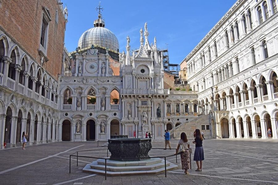 Venice: St. Mark's Basilica, Doge's Palace and Glass Factory - Starting beneath St. Mark’s Clock Tower