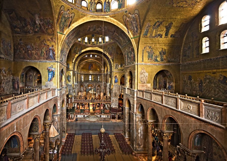 Venice: St. Mark's Basilica, Doge's Palace & Gondola Ride - St. Mark’s Basilica and its golden mosaics