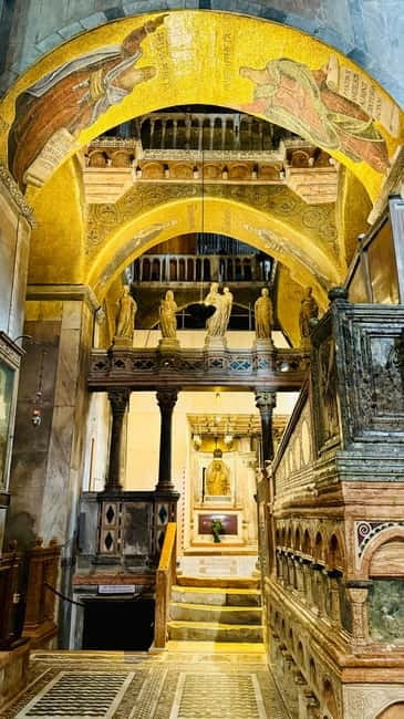 Venice: St. Mark's Basilica, Terrace, and Pala d’Oro Entry - Meeting near San Zaccaria and collecting your ticket