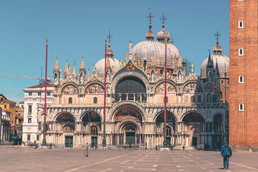 Venice: St. Mark's, Doges Palace, Rialto, and Gondola Tour - Inside St. Mark’s Basilica