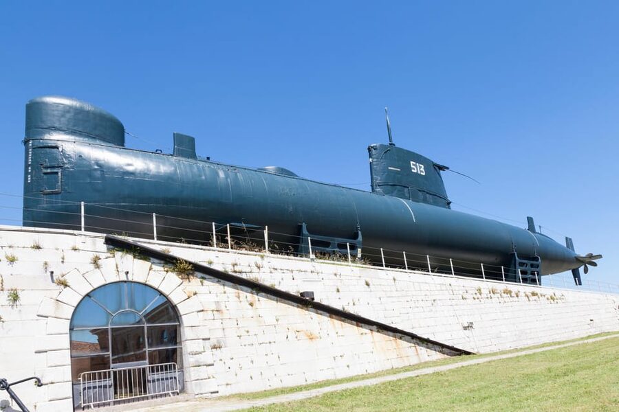 Venice, Submarine Enrico Dandolo and Naval History Museum - A submarine inside Venice’s ancient Arsenal