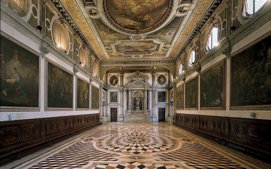 Venice: Ticket to Scuola Grande San Giovanni Evangelista - Climbing Mauro Codussi’s staircase