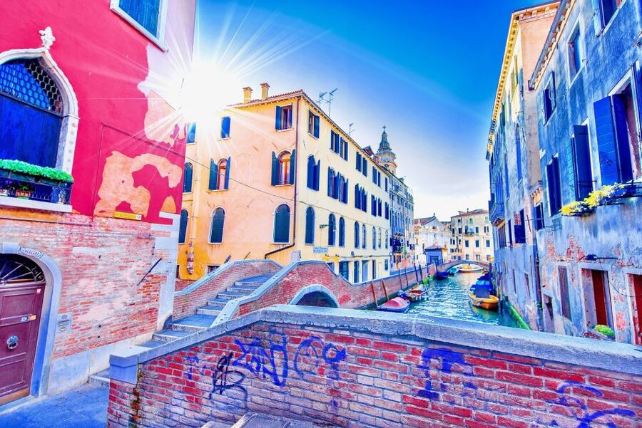 Venice: Walking Tour & Gondola Ride - The gondola from Saint Moisè Square