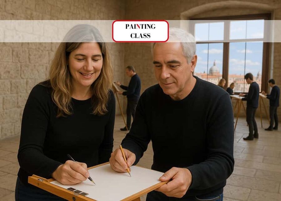 Venice: Watercolor Painting Class at the Prisons Palace - Key points to know