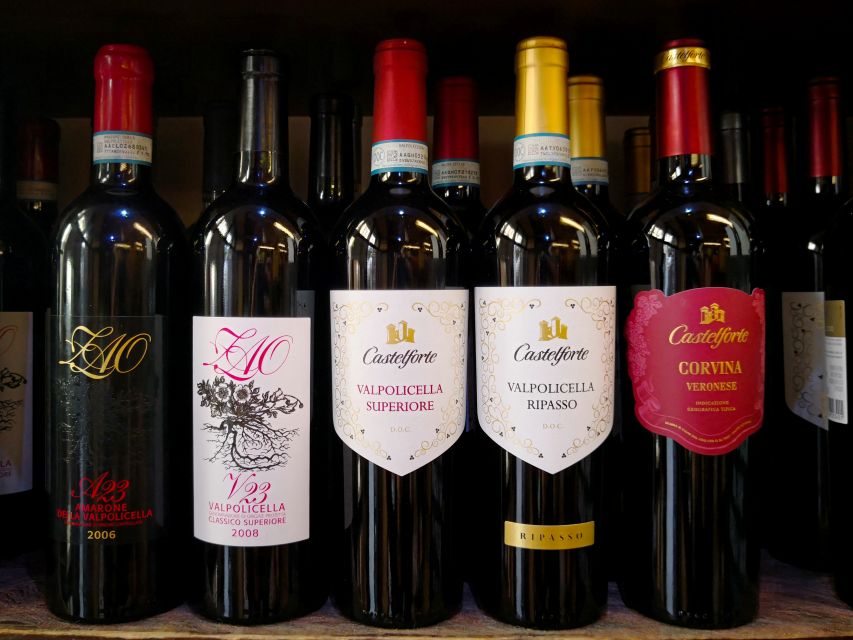 Verona: Blindfolded Wine Tasting - Four wines compared without labels
