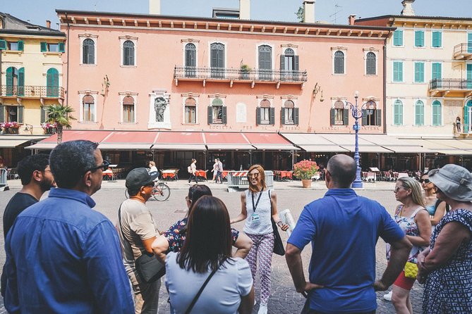 Verona Highlights Walking Tour in Small-group - Piazza delle Erbe and the old civic center
