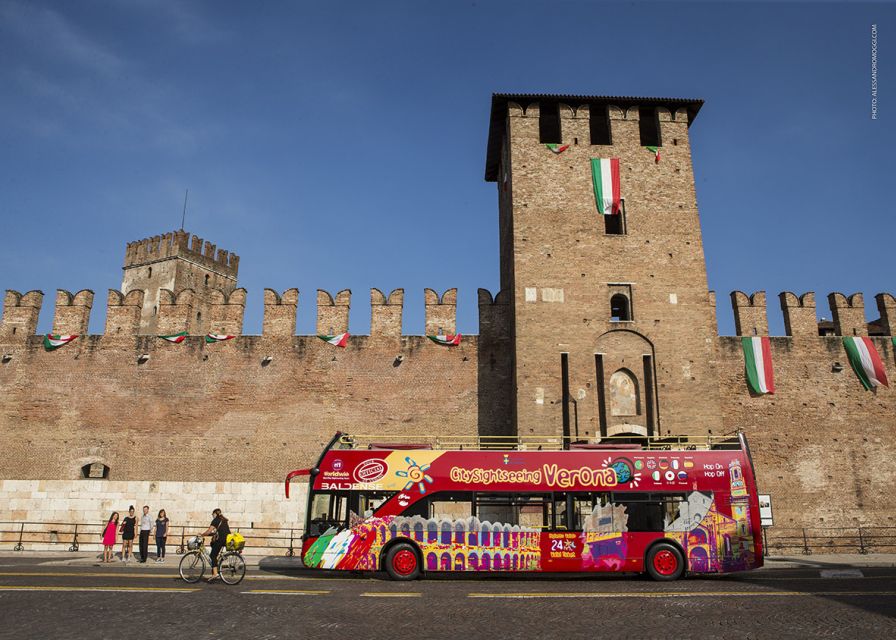 Verona: Hop-on Hop-off Tour 24 or 48-Hour Ticket - Audio commentary and what you see from the top deck