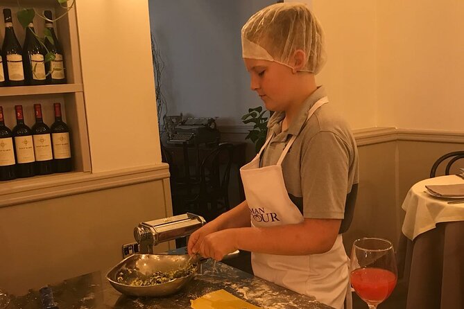 Verona: Pasta and Tiramisu Cooking Class With Free Flowing Wine - The meal, wine, and social side