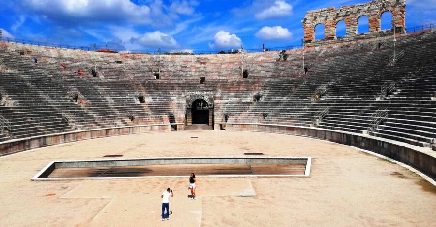 Verona: the Arena at the Gladiators' time - Reading the Arena’s missing outer ring