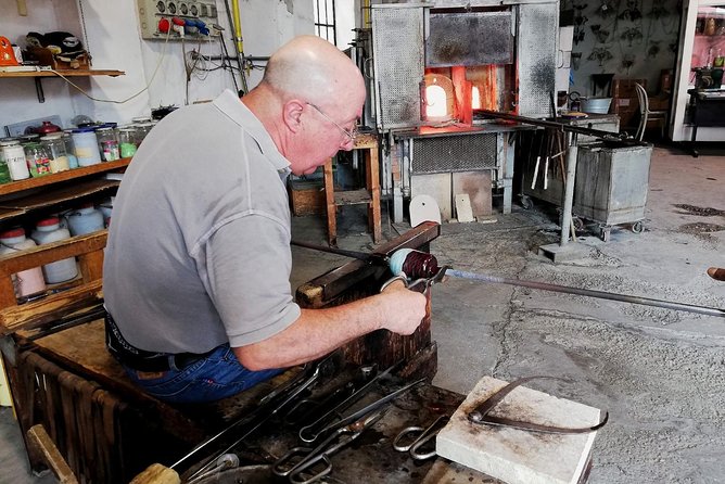 Vetreria Guarnieri Murano experience - Designing your own glass with murrine