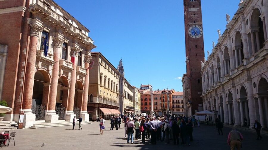 Vicenza and the Olympic Theatre - Palazzo Chiericati and Palladio’s street-level city