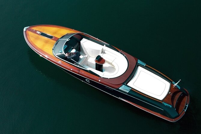 VIP Private Luxury Boat Tour - Riva Aquariva Yacht Venice - Poveglia, Lido, and the quieter lagoon