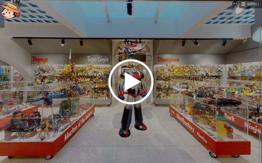 VIRTUAL MUSEUM: Creature di Gomma - Venice Vintage Toys - What you can see, from Disney to Carosello